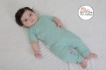 بلوز نوزادی آستین کوتاه طرح خرگوش